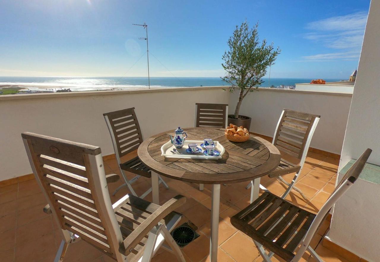 Terraza Trafalgar Apartamento Tipo Penthouse Con Enorme Terraza Y Vistas Al Mar Conil De La Frontera Exterior foto